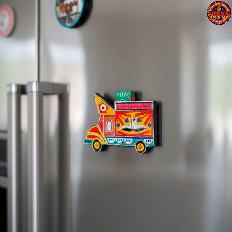 Automobile Truck Art Fridge Magnets
