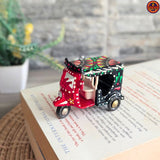 Red & Black Mini Rickshaw