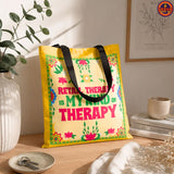 Retail Therapy Is My Kind Of Therapy Truck Art Tote Bag