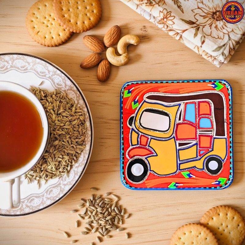 Rickshaw Tea Coaster