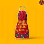 Roti Kapra Aur Chai Truck Art Apron