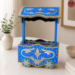 Blue Truck Art Tissue Cart