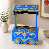 Blue Truck Art Tissue Cart