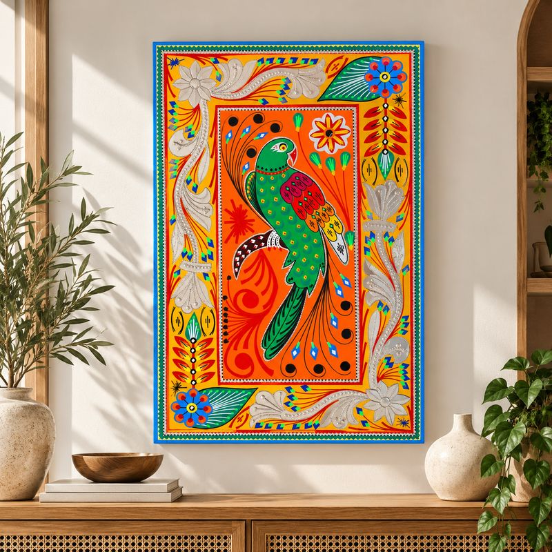 Sialkot Truck Art Wood Wall Decor