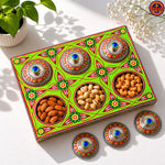 Green 6 Compartment Nimco Box