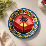 Sunset Hand Painted Thaal