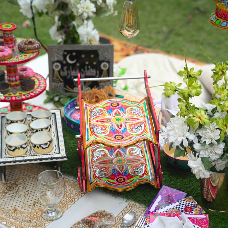 Truck Art Tea Trolley