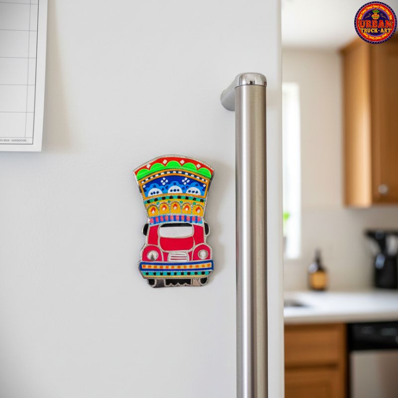 Automobile Truck Art Fridge Magnets