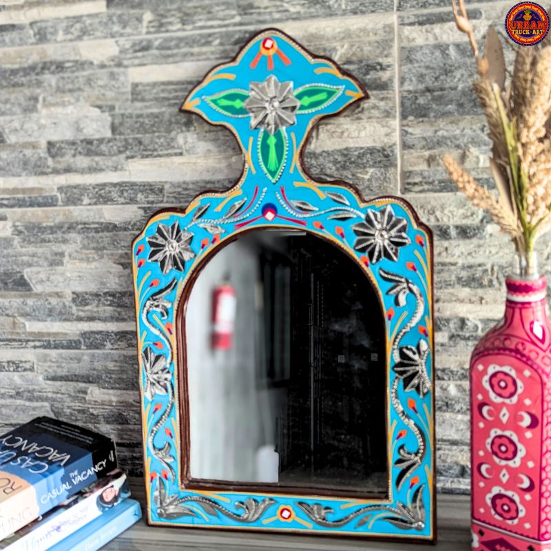 Truck Art Inspired Handmade Wall Mirror