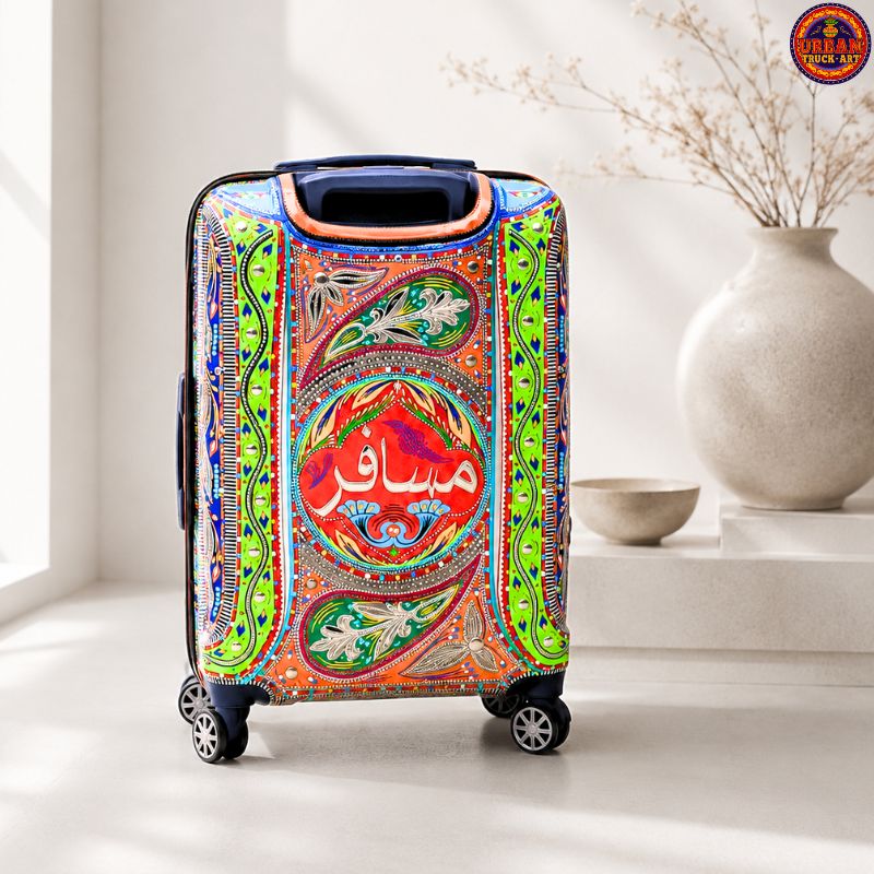 Truck Art Trolley Bag for Travel