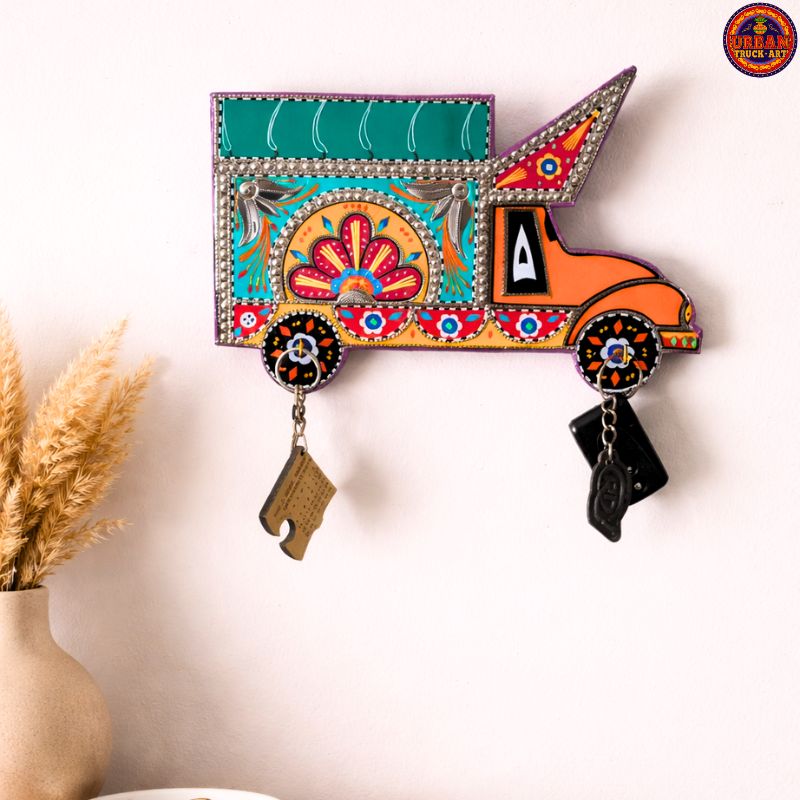 Truck Truck Art  Key Holder
