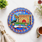 Truck Round Handmade Tray
