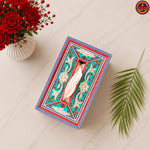 Turquoise Handmade Tissue Box Cover