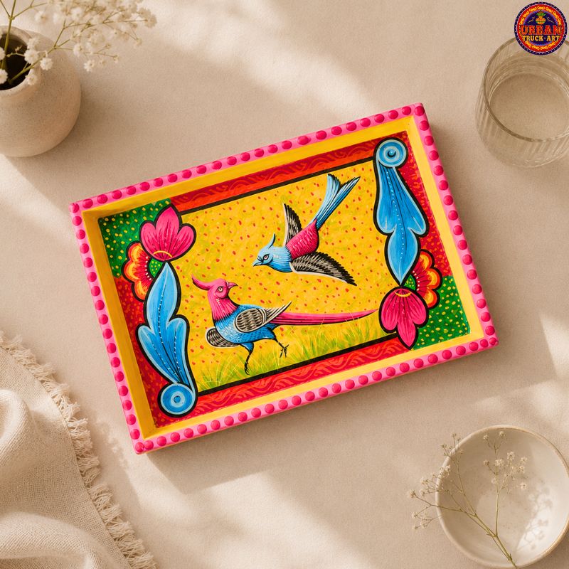 Two Birds Truck Art Tray