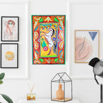 Horse Truck Art Wall Hanging