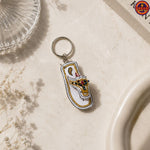White Jooti Keychain