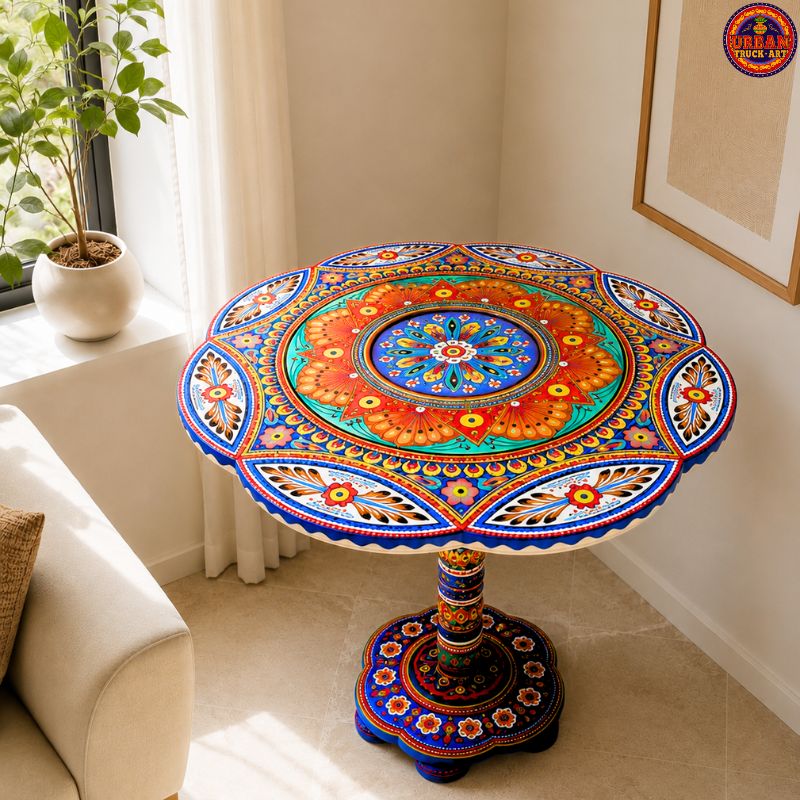Round Manadala Cofee Table