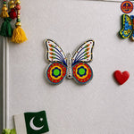 White Butterfly Fridge Magnets