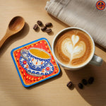 Cup Truck Art Tea Coaster