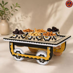 White Dry Fruit Cart