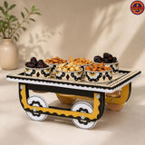 White Dry Fruit Cart