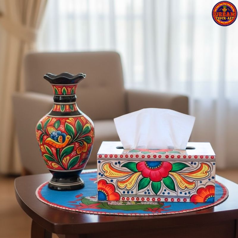 White Beautiful Tissue Box