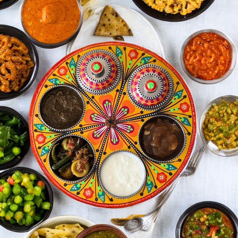 Yellow Chutni Stand Tray in Pakistan