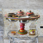 Yellow Truck Art Stand Chutney Tray 