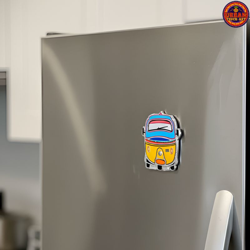 Rickshaw Face Magnets
