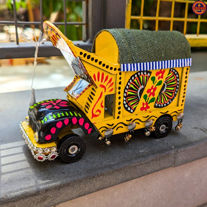 Yellow Bunki Hand Painted Truck