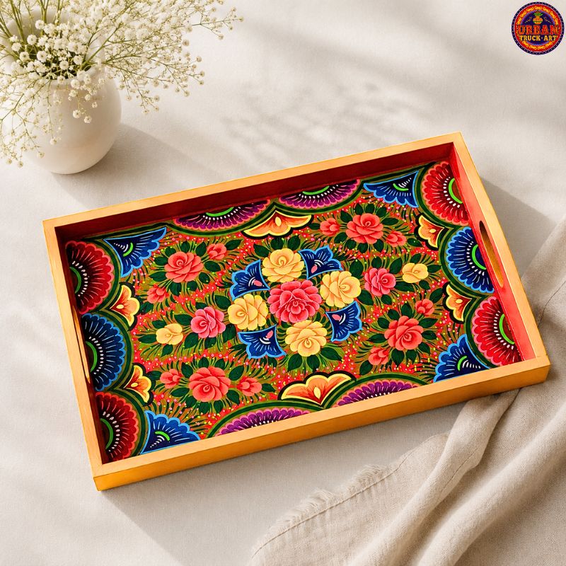 Yellow Mehndi Tray