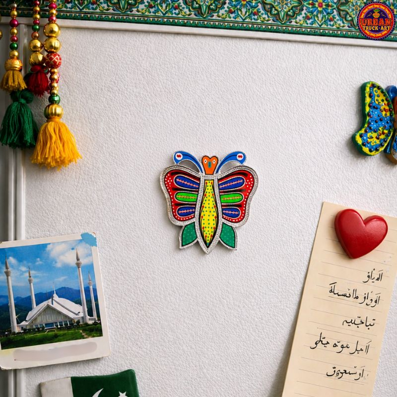 Yellow Butterfly Fridge Magnets