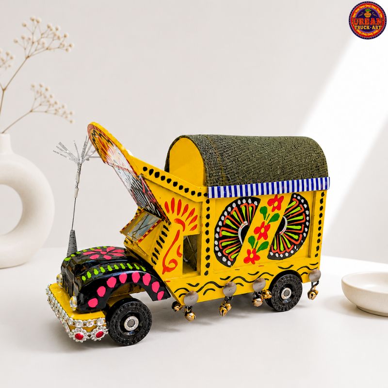 Yellow Bunki Hand Painted Truck