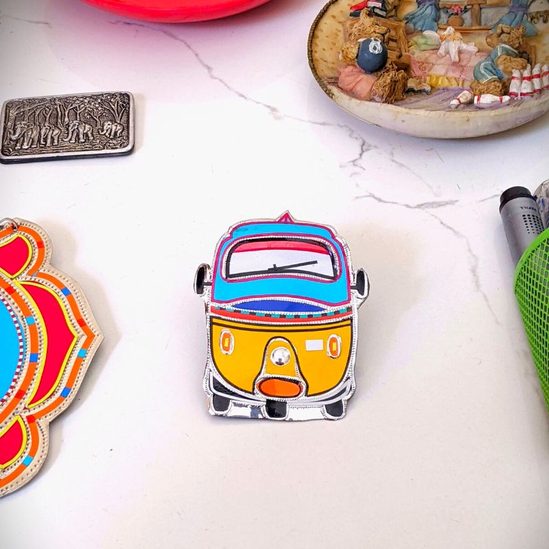 Rickshaw Face Magnets
