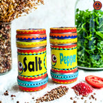 Yellow Truck Art Salt and Pepper Set