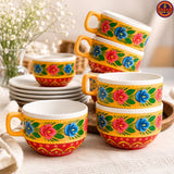 Yellow Truck Art Teaset