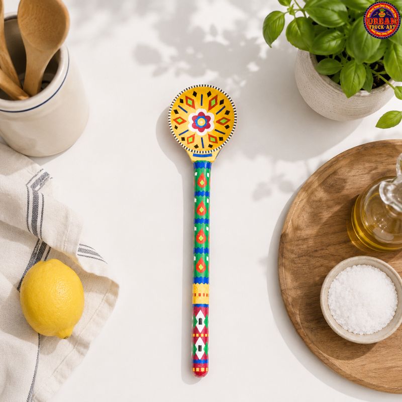 Yellow Wooden Spoon