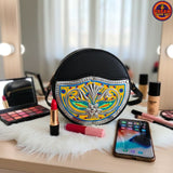 Yellow Round Bag Back