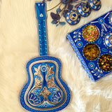 Blue Guitar Wall Hanging
