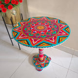 Wooden Round Coffee Table