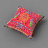 Peacock Truck Art Cushion Cover