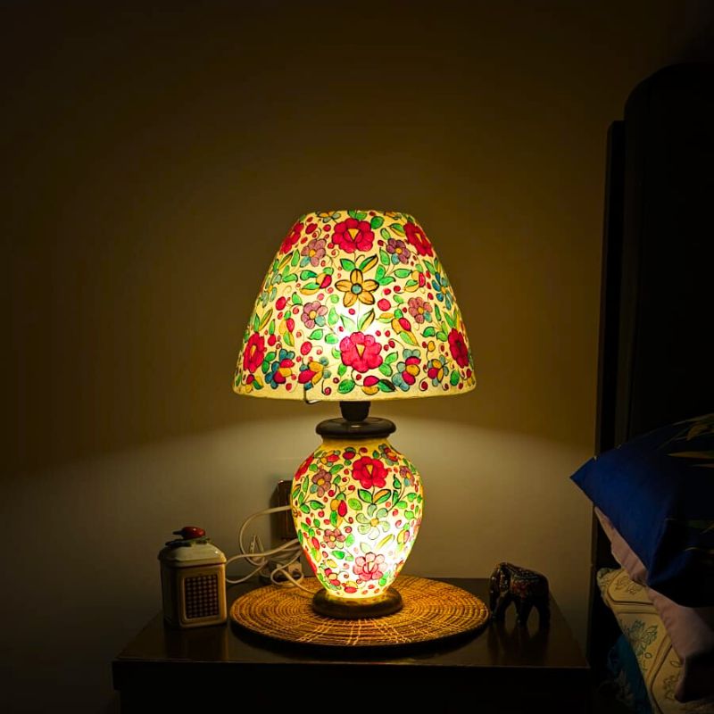 Kuala Lampur Hand Painted Lamp