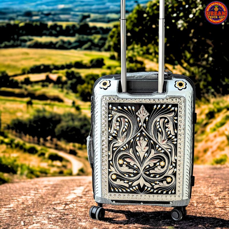 Monochrome Chamakpatti Travel Suitcase