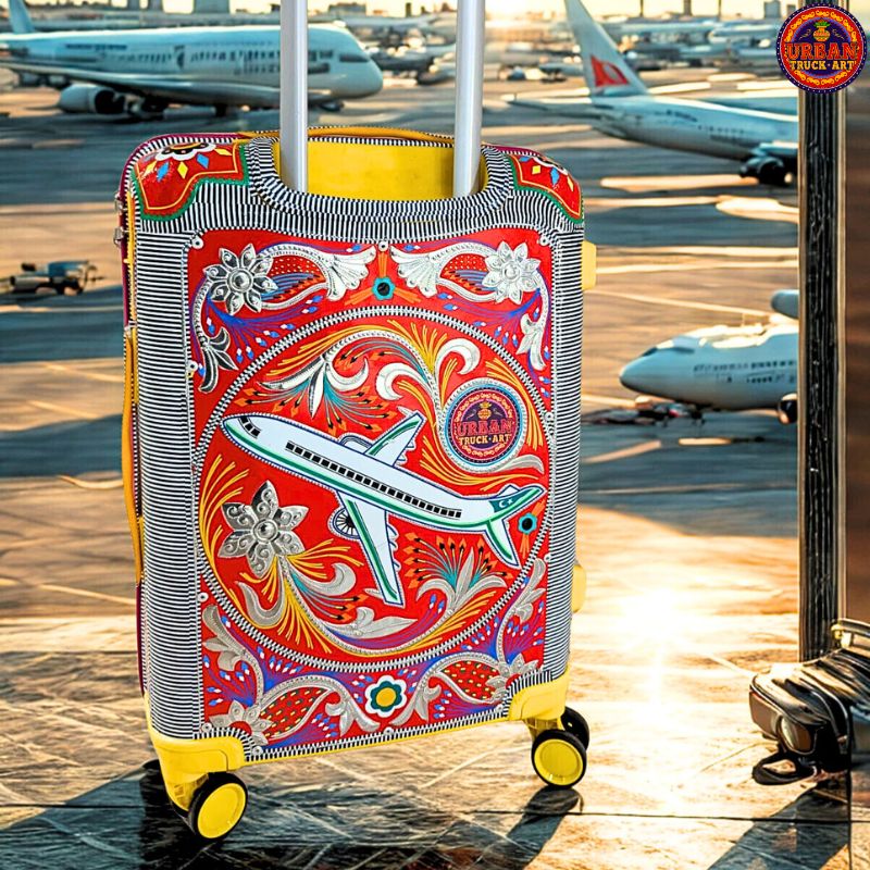 Airplane Classic Chamakpatti Suitcase
