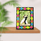 Black Painted Wooden Photo Frame