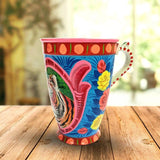 Blue Hand Painted Jug