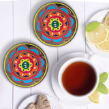 Blue Petal Coasters