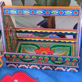 Pakistani Truck Art Blue Caddy