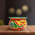 Hand Painted Orange Handi