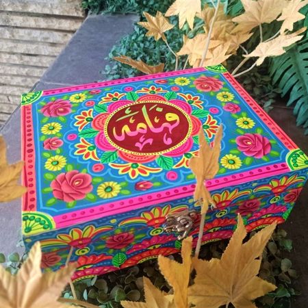Hand Painted Artistic Jewelry Box